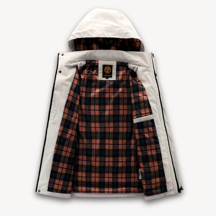 Jack | Men's Waterproof Hooded Multi-Pocket Insulated Jacket