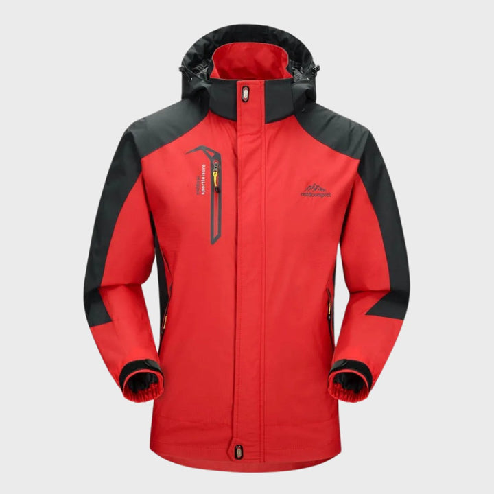 Jack | Men's Waterproof Hooded Outdoor Jacket Windproof All-Season Coat