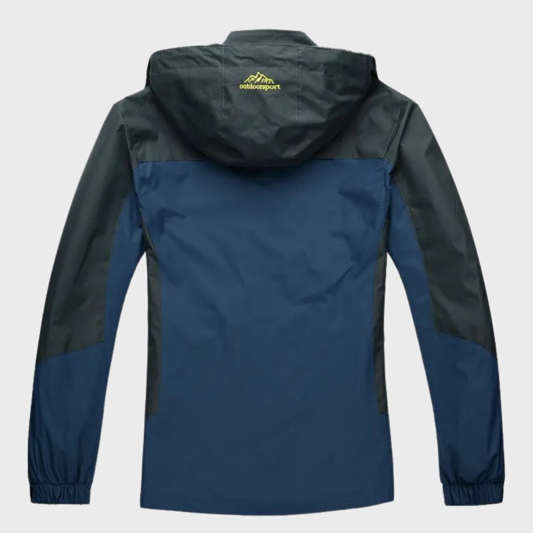 Jack | Men's Waterproof Hooded Outdoor Jacket Windproof All-Season Coat