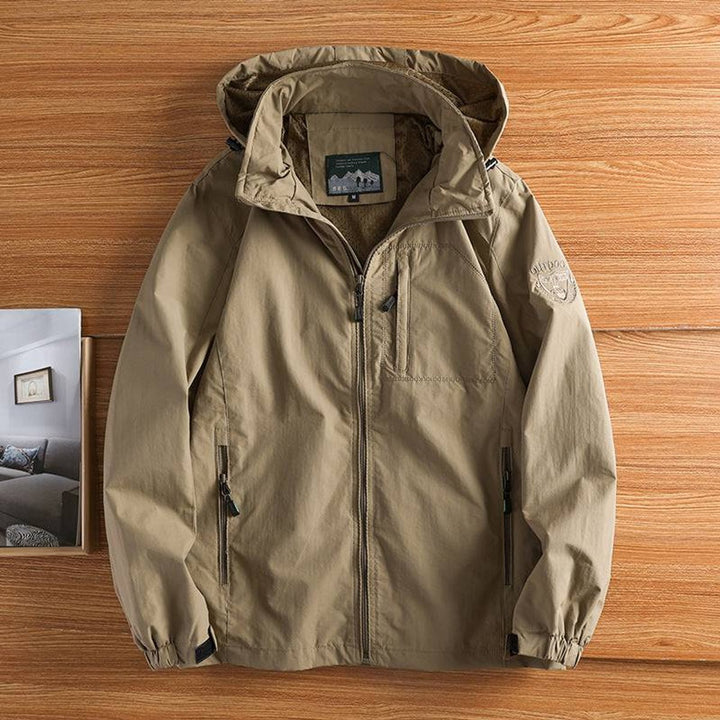 Archie | Mens Waterproof Hooded Outdoor Jacket Windproof Shell Coat