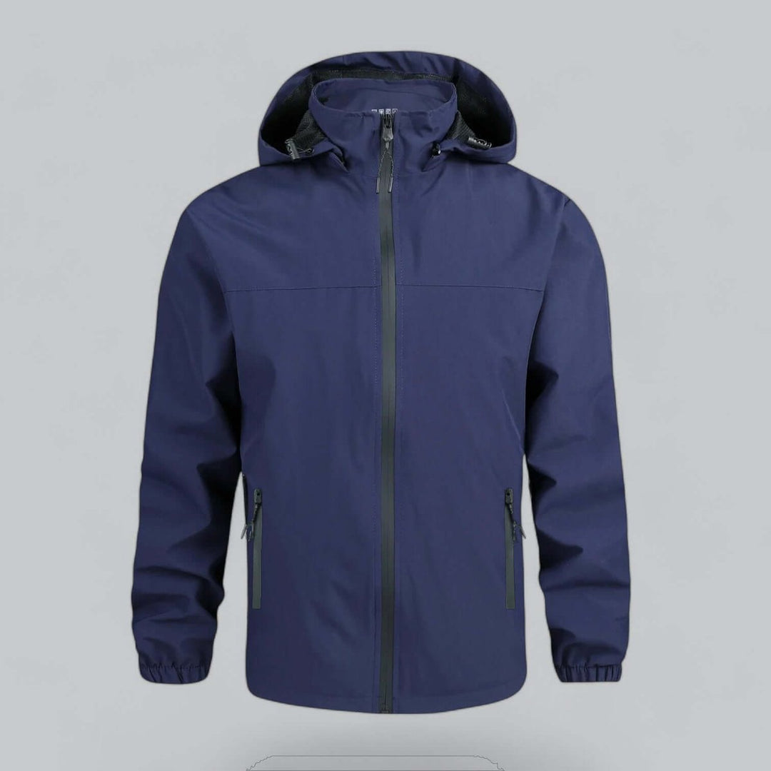 James | Men's Waterproof Hooded Windproof Jacket Lightweight Outerwear