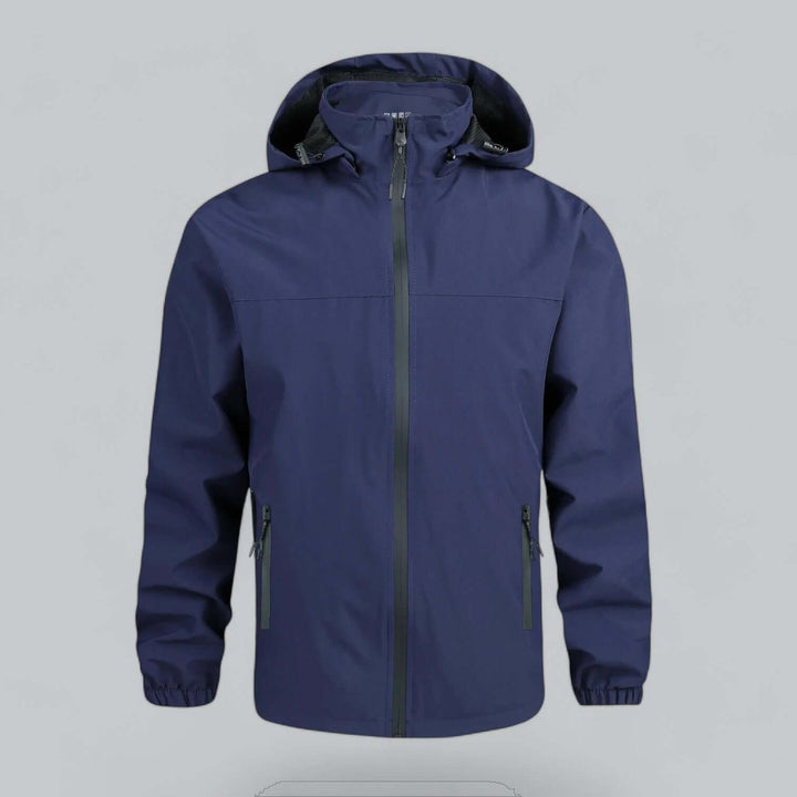 James | Men's Waterproof Hooded Windproof Jacket Lightweight Outerwear