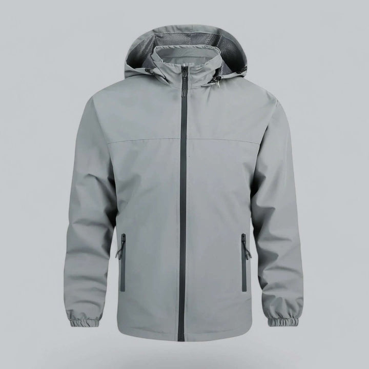 James | Men's Waterproof Hooded Windproof Jacket Lightweight Outerwear
