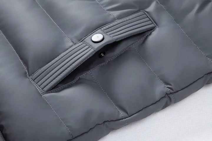 Oscar | Mens Waterproof Hybrid Down Hooded Puffer Bomber Jacket