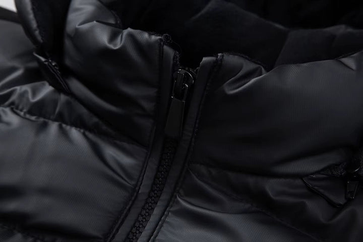 Oscar | Mens Waterproof Hybrid Down Hooded Puffer Bomber Jacket
