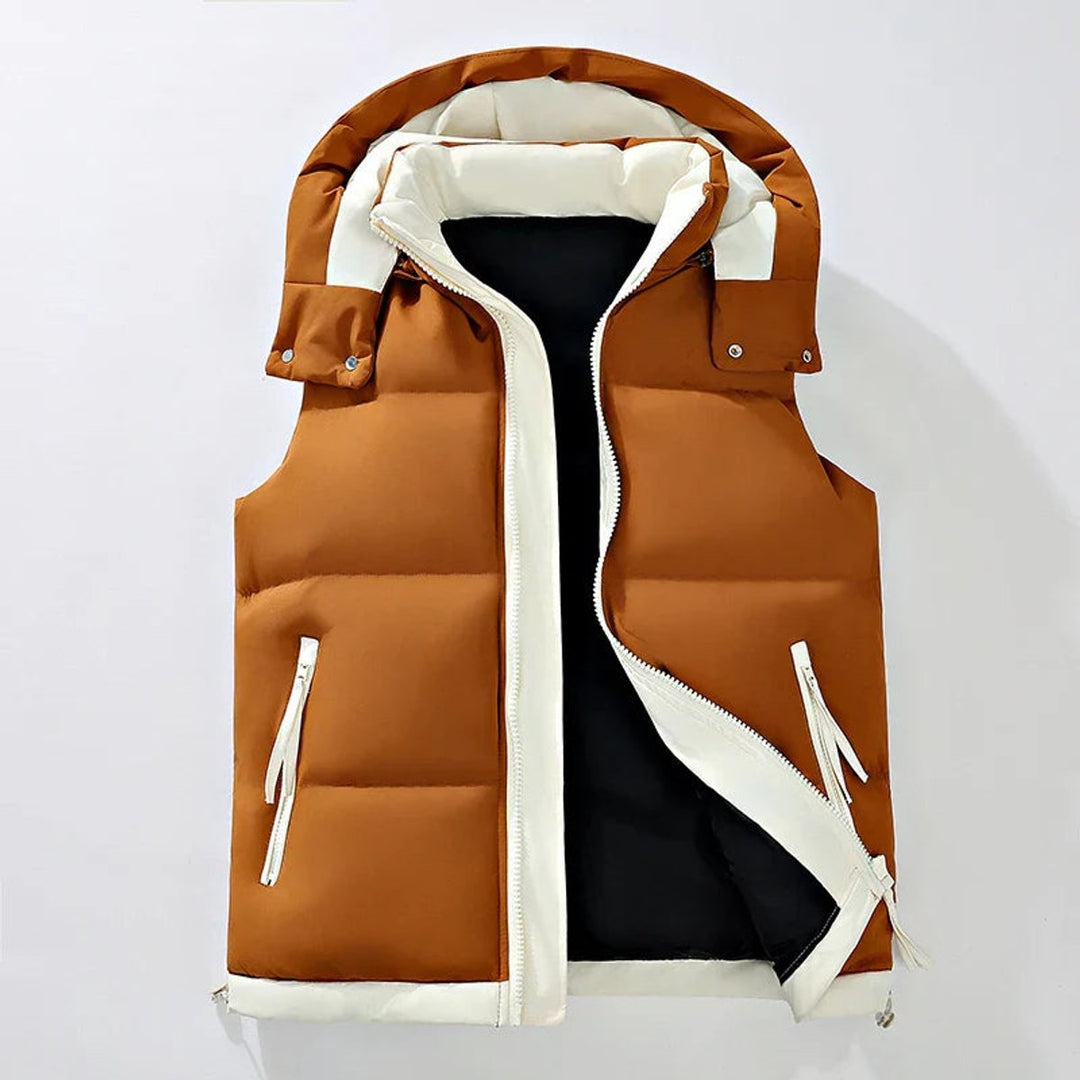 Harry | Men's Waterproof Insulated Hooded Puffer Gilet Vest