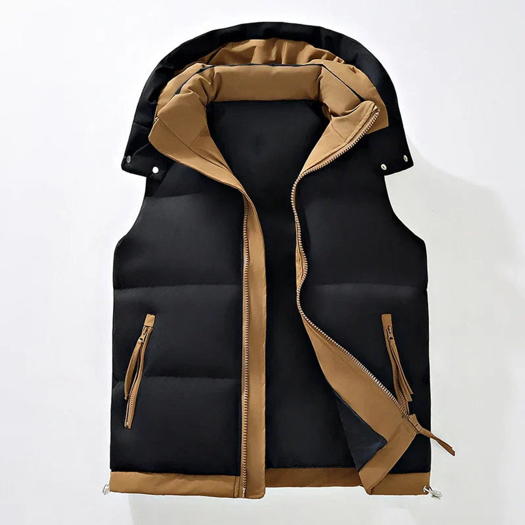 Harry | Men's Waterproof Insulated Hooded Puffer Gilet Vest