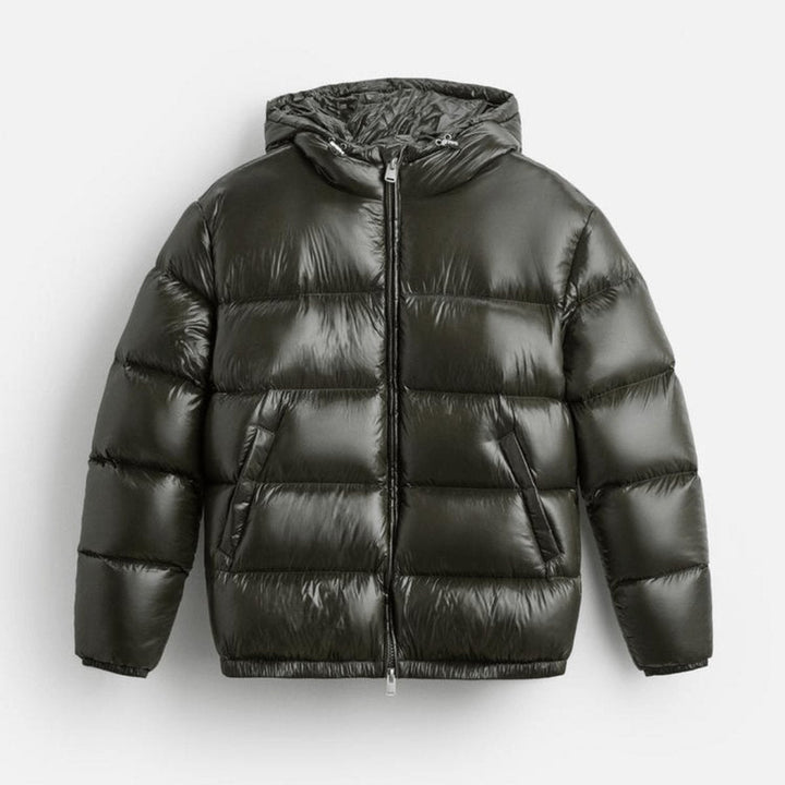 Jacob | Men's Waterproof Quilted Hooded Puffer Jacket