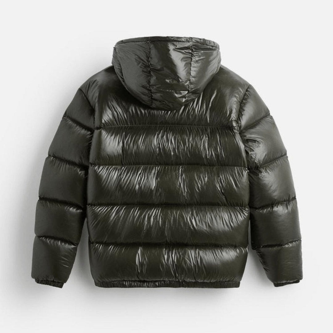 Jacob | Men's Waterproof Quilted Hooded Puffer Jacket