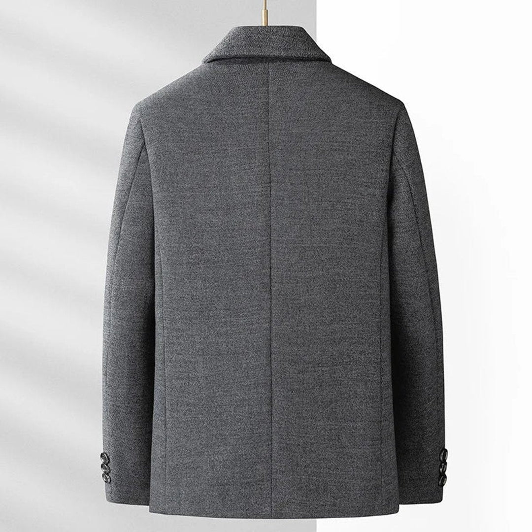 George | Mens Wool-Blend Smart Casual Blazer Jacket Notch Lapel