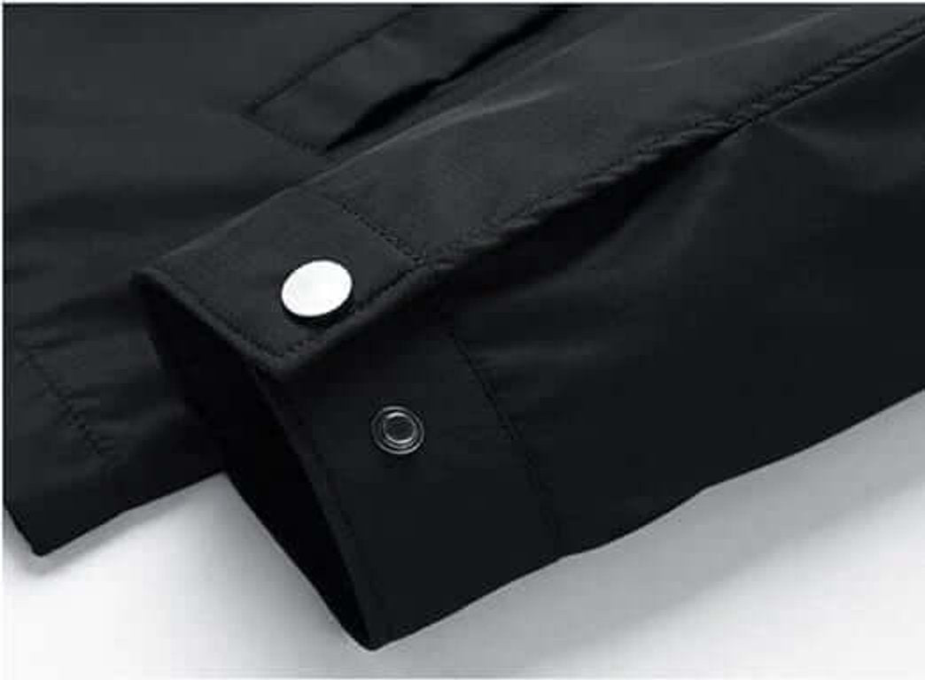 Oscar | Men's Zip-Up Bomber Jacket Gingham-Lined Casual Coat