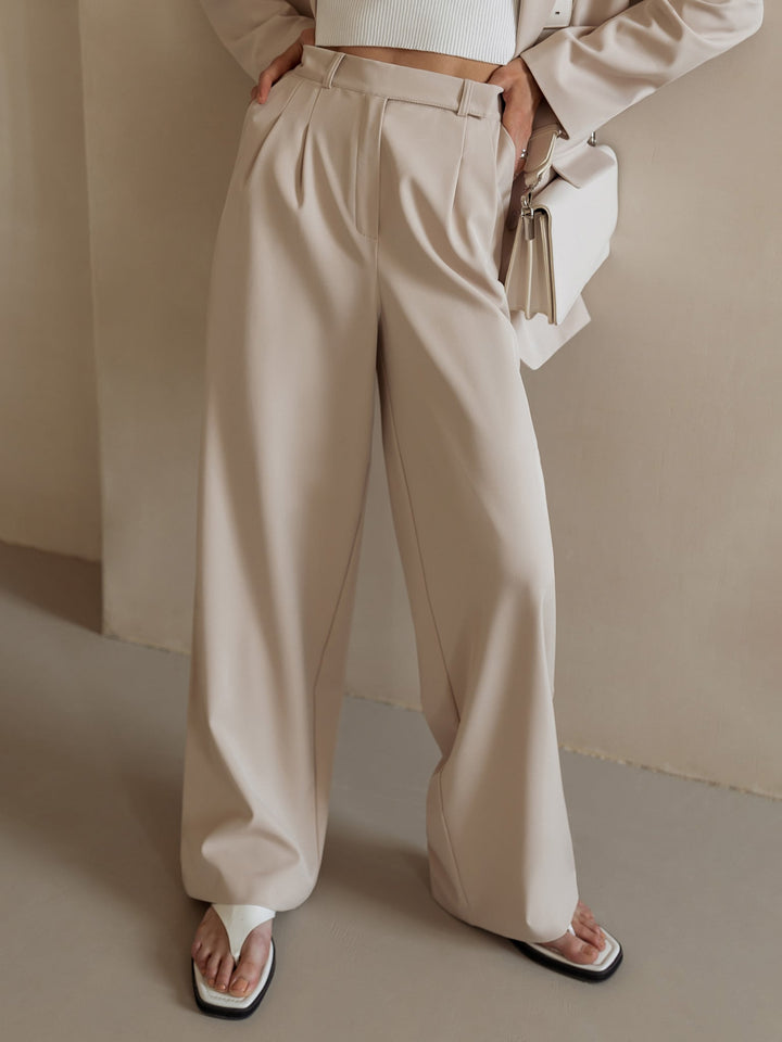 Valentina Tailored Wide Leg Trousers