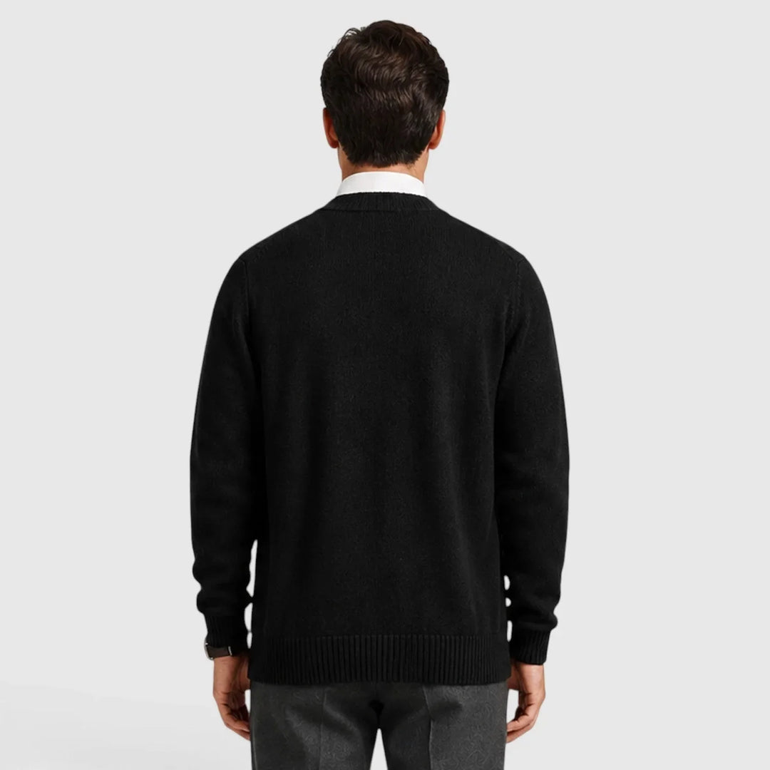Sadie | Women's Cable Knit Cardigan V-Neck Button-Up Regular Fit