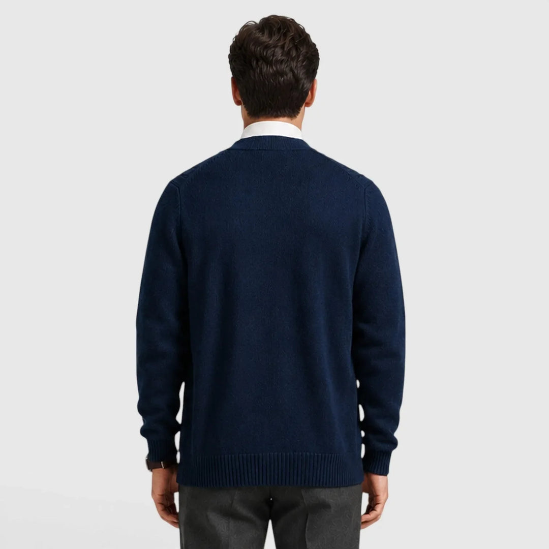 Sadie | Women's Cable Knit Cardigan V-Neck Button-Up Regular Fit