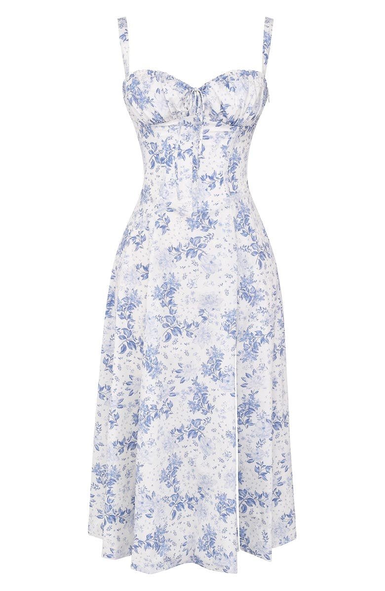 Seraphina Corset Midi Dress, Elegant Figure-Flattering Style