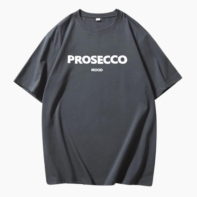Helena | Women's Oversized Prosecco Slogan T-Shirt Cotton