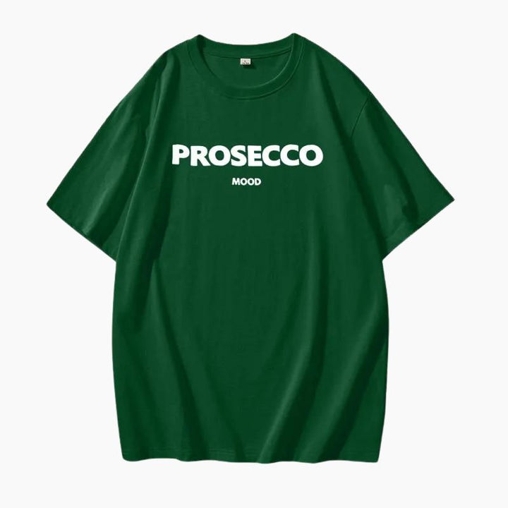 Helena | Women's Oversized Prosecco Slogan T-Shirt Cotton