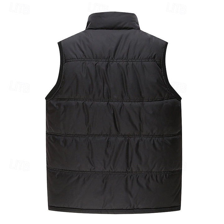 Cooper | Men's Sherpa Lined Puffer Gilet Full Zip Body Warmer