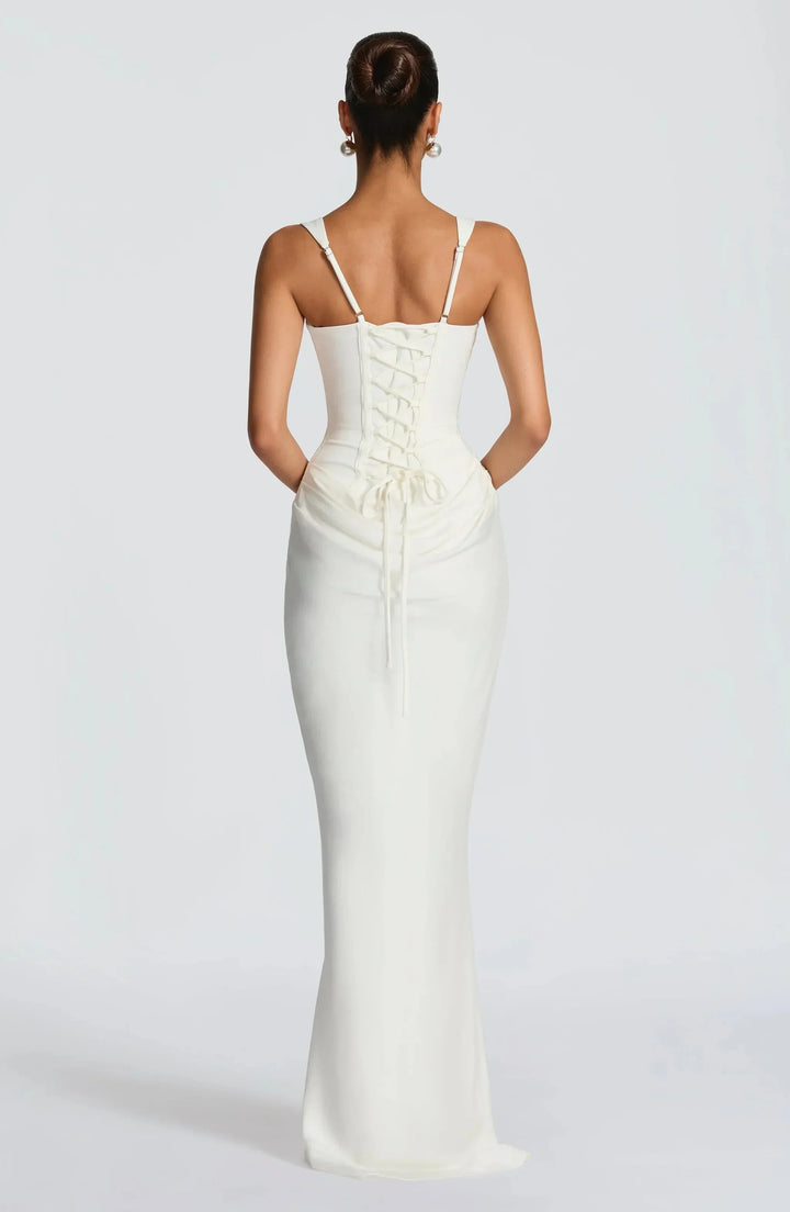 Zoe | Women's Backless Bodycon Maxi Dress Long Evening Gown