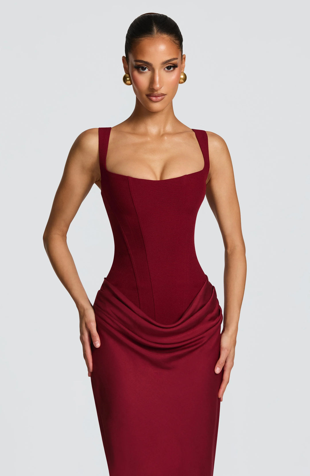 Zoe | Women's Backless Bodycon Maxi Dress Long Evening Gown