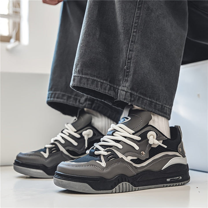 Edward | Men's Chunky Trainers with Treaded Sole Urban Style