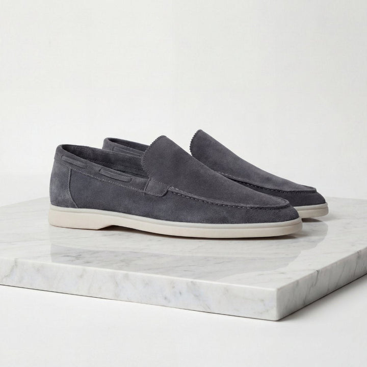 Thomas | Men's Classic Slim Slip-On Loafers for Work and Weddings