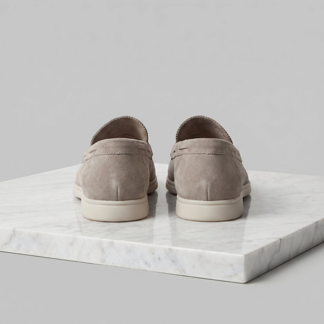 Thomas | Men's Classic Slim Slip-On Loafers for Work and Weddings
