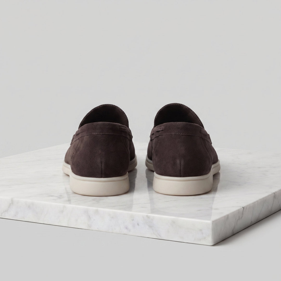 Thomas | Men's Classic Slim Slip-On Loafers for Work and Weddings