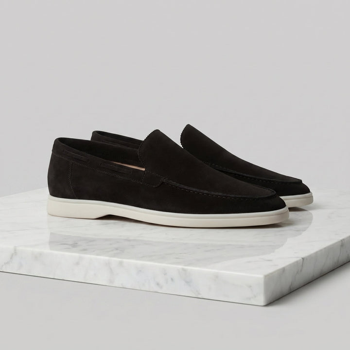 Thomas | Men's Classic Slim Slip-On Loafers for Work and Weddings