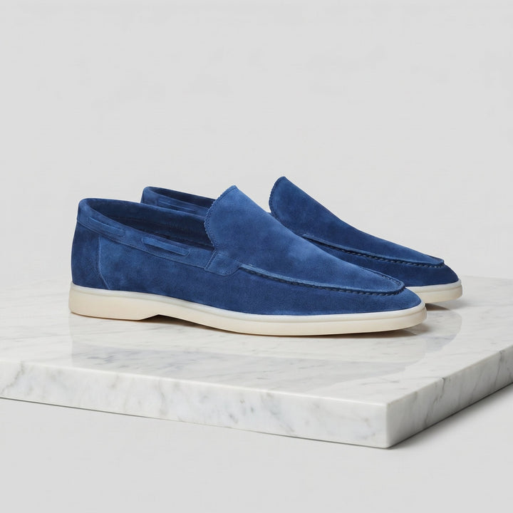 Thomas | Men's Classic Slim Slip-On Loafers for Work and Weddings