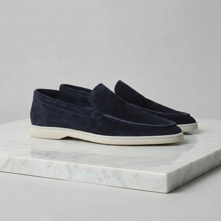 Thomas | Men's Classic Slim Slip-On Loafers for Work and Weddings