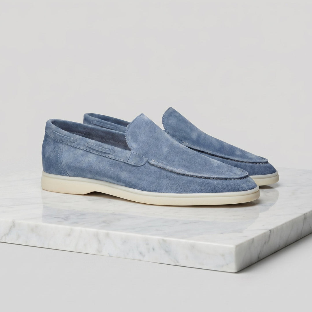 Thomas | Men's Classic Slim Slip-On Loafers for Work and Weddings