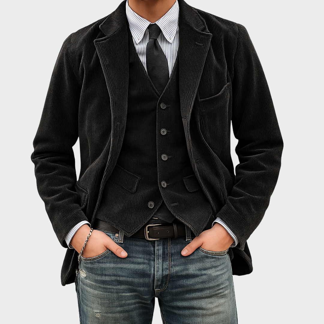 Connor | Men's Two-Piece Suit Set Blazer and Trousers