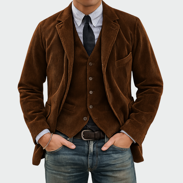 Connor | Men's Two-Piece Suit Set Blazer and Trousers