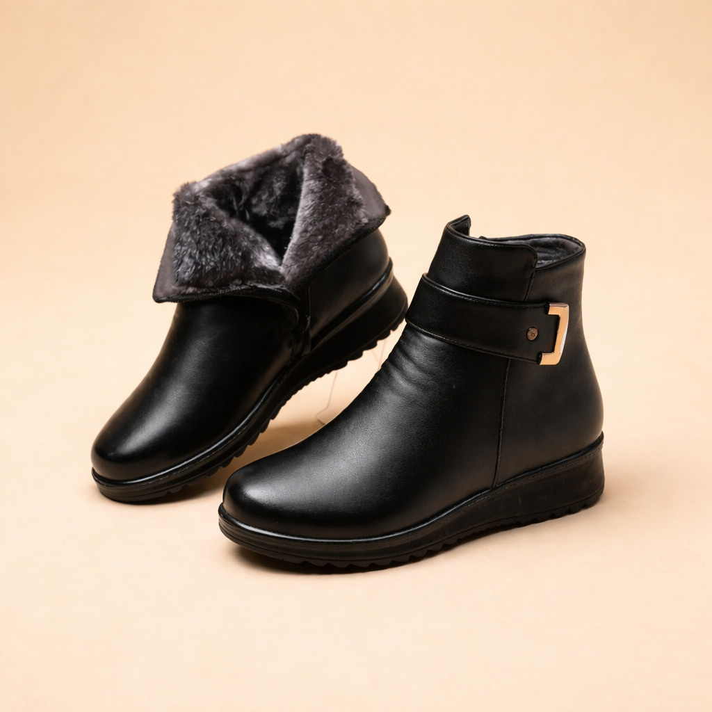 Women's Non-Slip Winter Boots - Cozy & Secure Comfort