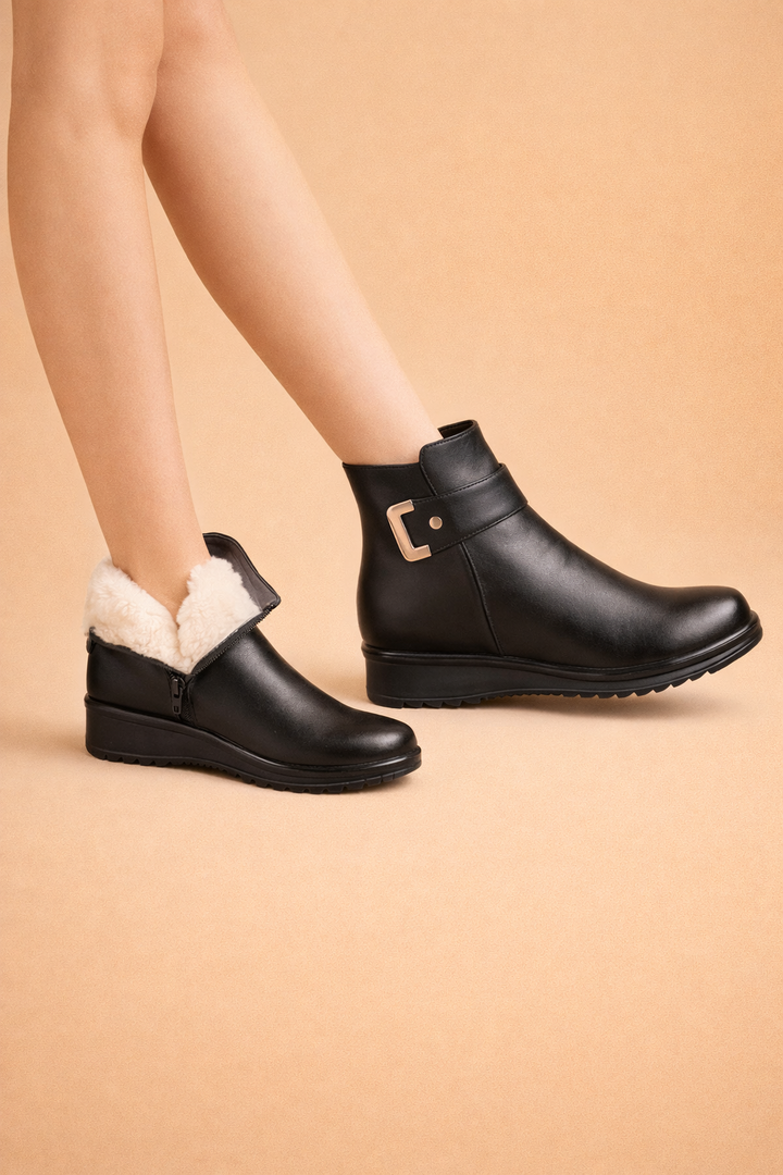 Women's Non-Slip Winter Boots - Cozy & Secure Comfort