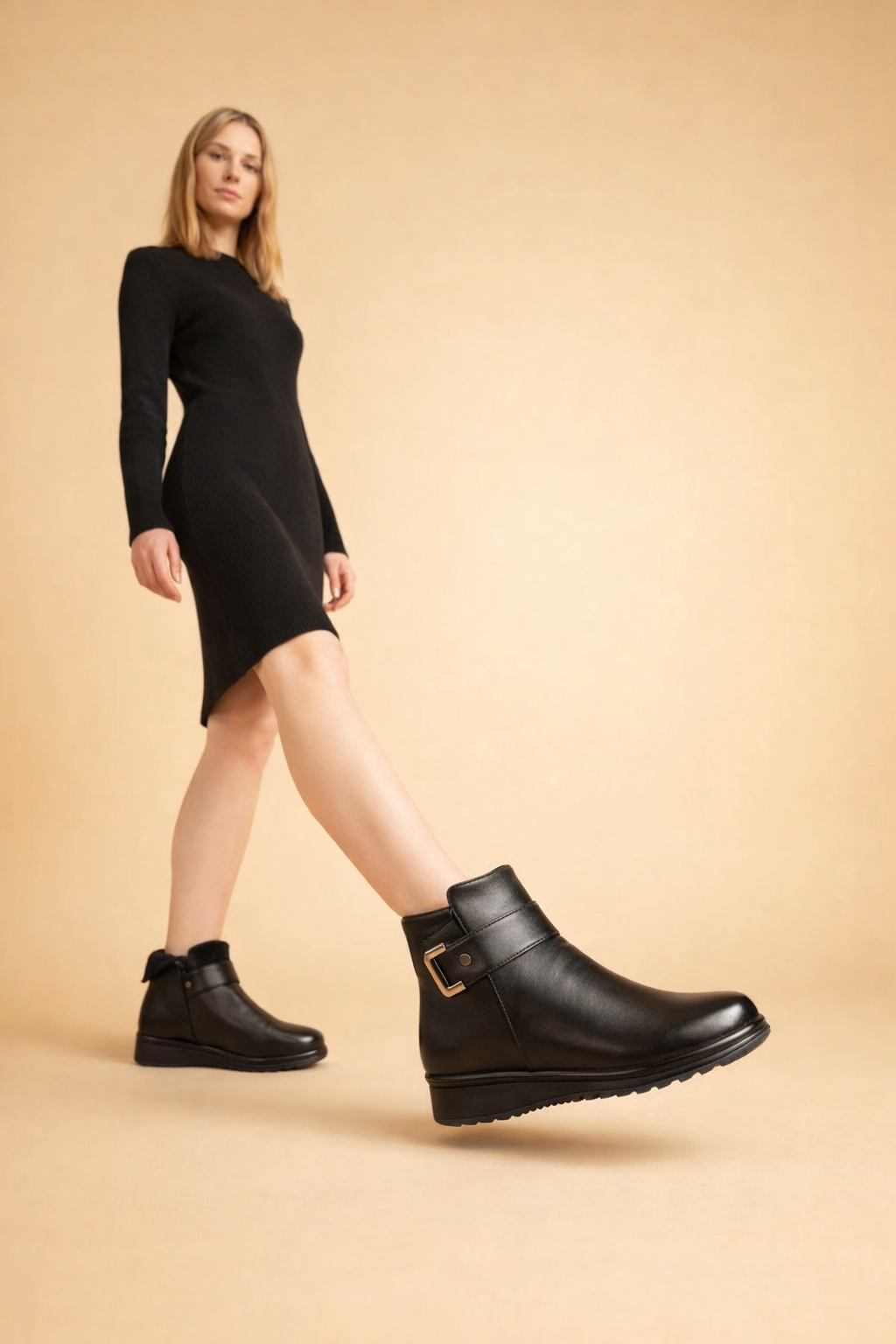 Women's Non-Slip Winter Boots - Cozy & Secure Comfort