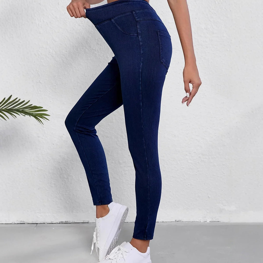 Bethany Slim Fit High-Rise Stretch Jeans