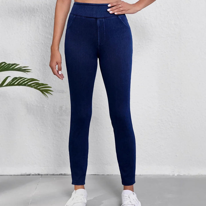 Bethany Slim Fit High-Rise Stretch Jeans