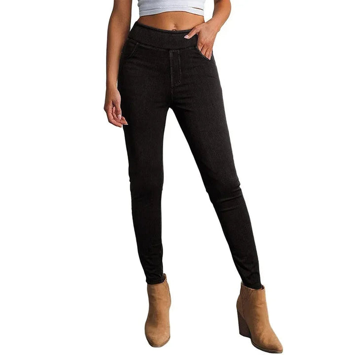 Bethany Slim Fit High-Rise Stretch Jeans