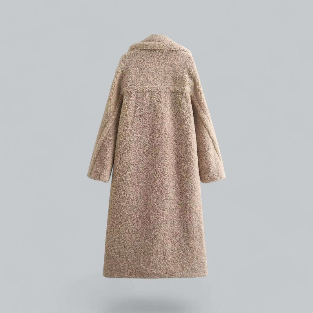 Florence | Women's Coat Long Plush Teddy Oversized Winter Coat