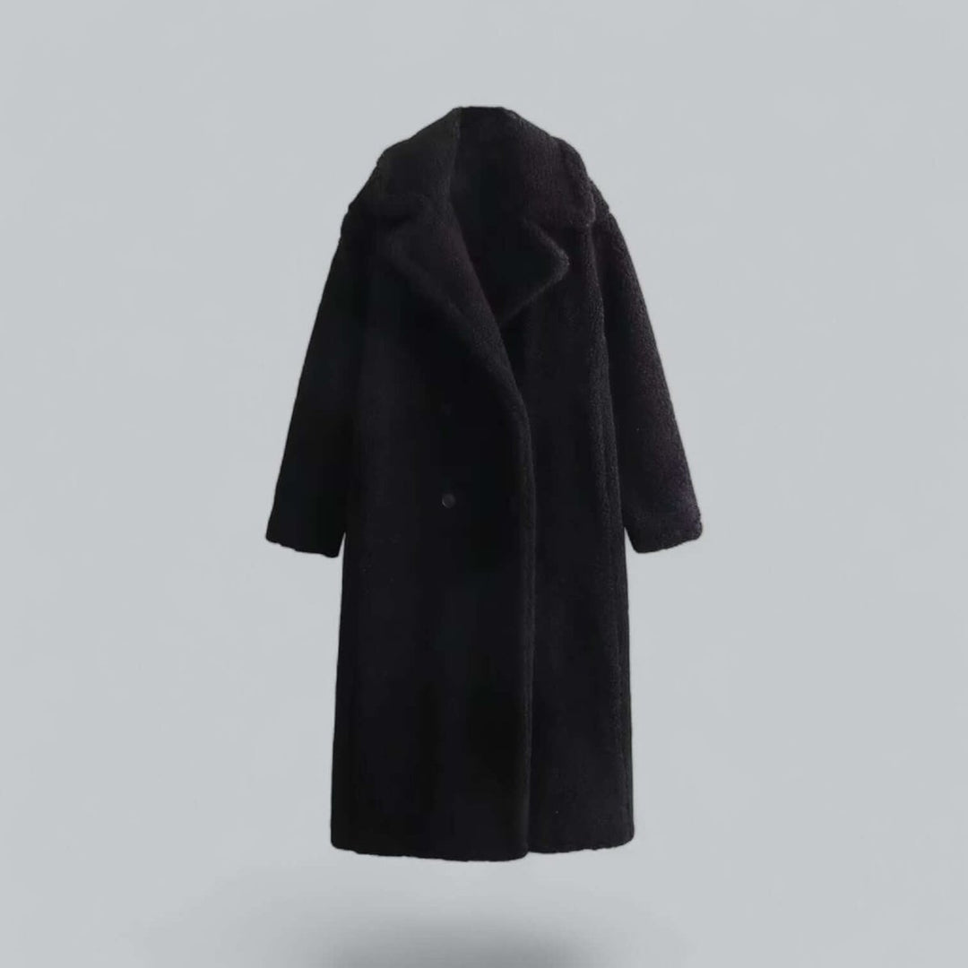 Florence | Women's Coat Long Plush Teddy Oversized Winter Coat
