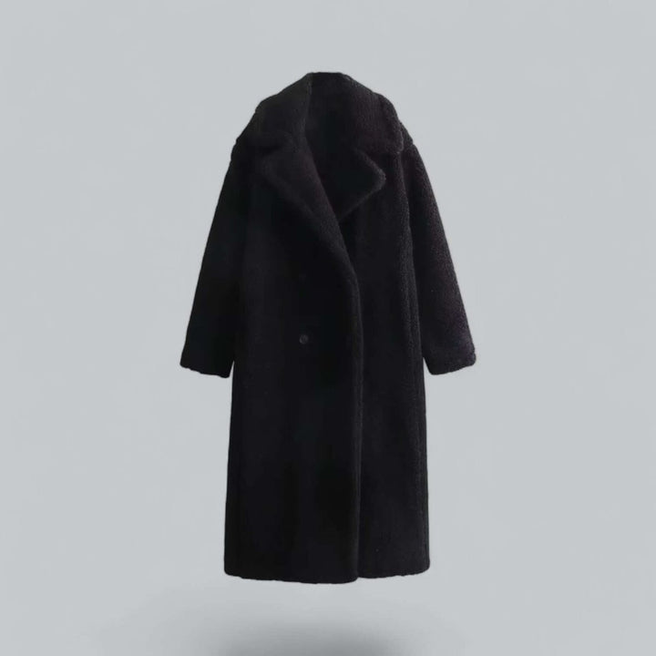 Florence | Women's Coat Long Plush Teddy Oversized Winter Coat