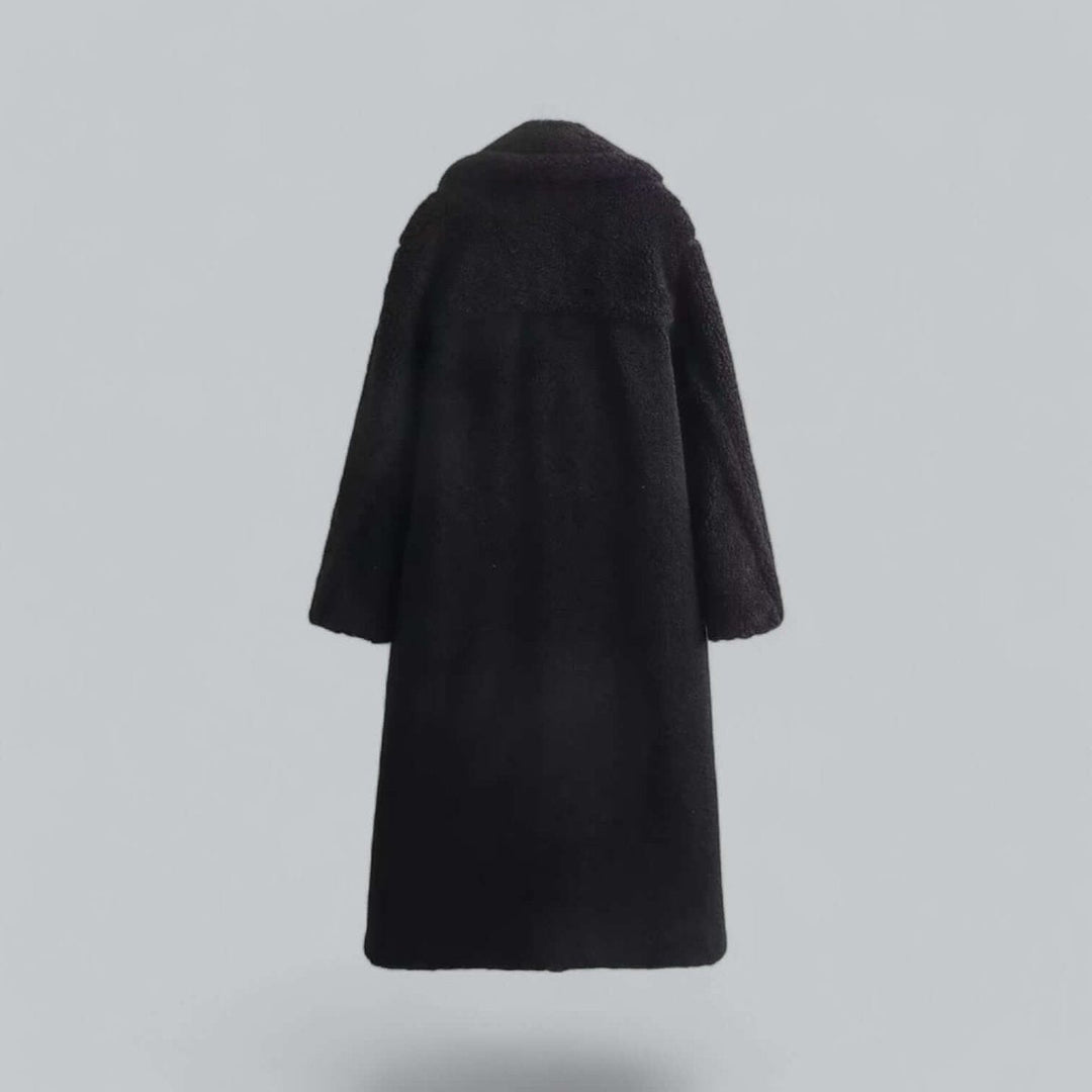 Florence | Women's Coat Long Plush Teddy Oversized Winter Coat
