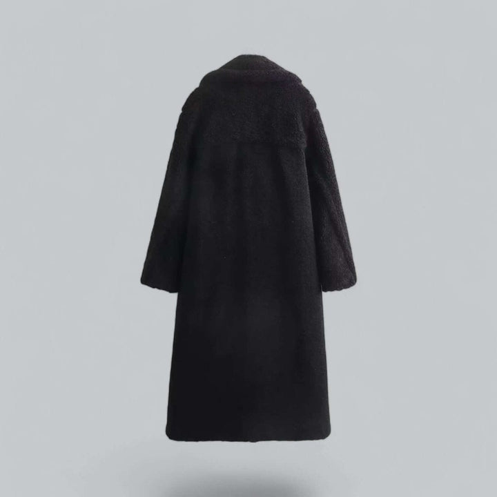 Florence | Women's Coat Long Plush Teddy Oversized Winter Coat