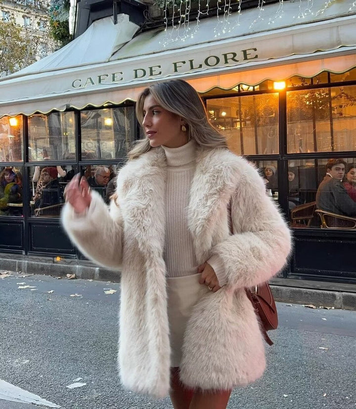 Sophie | Women's Coat Oversized Faux Fur Teddy Winter Jacket