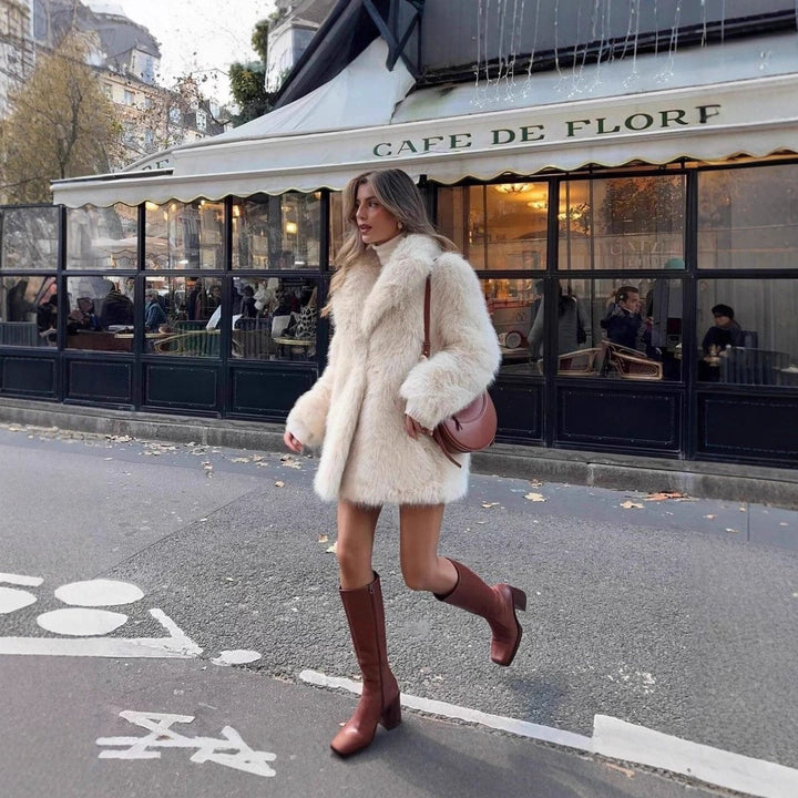 Sophie | Women's Coat Oversized Faux Fur Teddy Winter Jacket