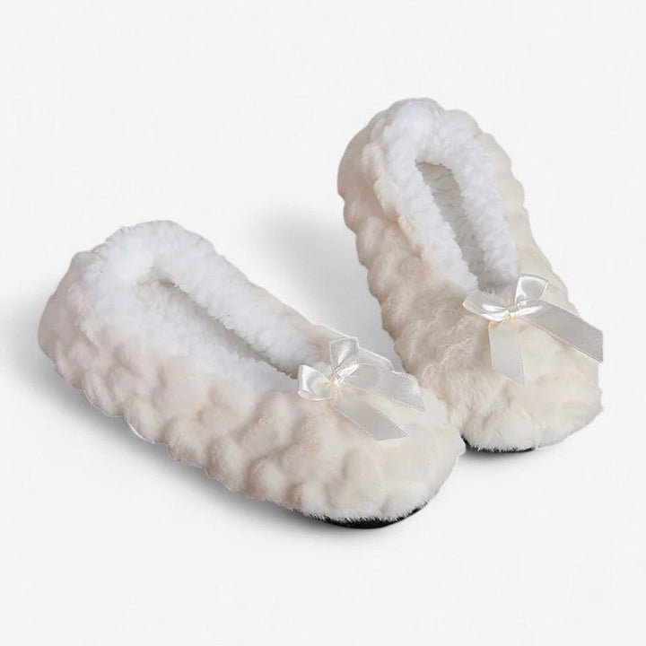 Sienna | Women's Fluffy Plush Slip-On Slippers Fleece Lined Non-Slip
