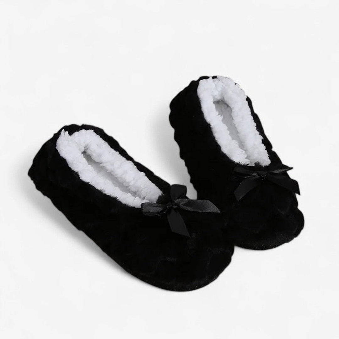 Sienna | Women's Fluffy Plush Slip-On Slippers Fleece Lined Non-Slip