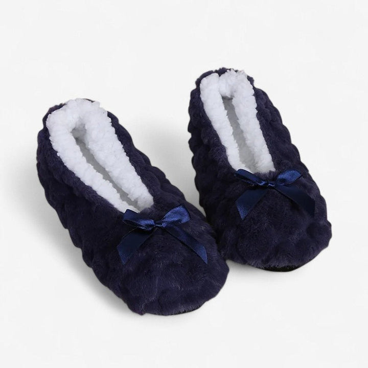 Sienna | Women's Fluffy Plush Slip-On Slippers Fleece Lined Non-Slip